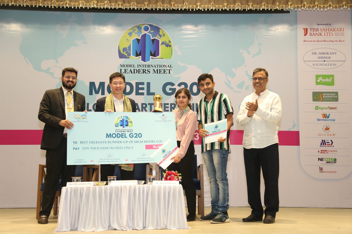 iidlpgp's tweet photo. Pictures from the Prize Distribution ceremony
Once again a very hearty congratulations to all the winners
#ModelG20 #ModelG20Summit #IndianInstituteOfDemocraticLeadership #IIDL #IIDLpgp #ModelInternationalLeadersMeet #MILM #MILM2023 #modelUn #MUN #G20 #g20india #g20summit https://t.co/sm6mowFJQU