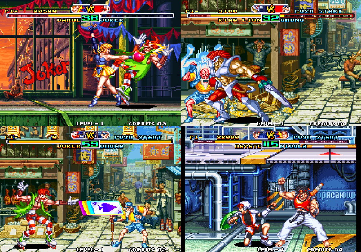 Arteset Flyers Marquee Savage Reign – Neo Geo MVS – Pièce Arcade Snk