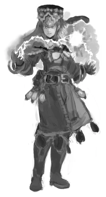 落書きをUP～「無題/落書き」#イラスト #illust #ファンタジー #Fantasy 