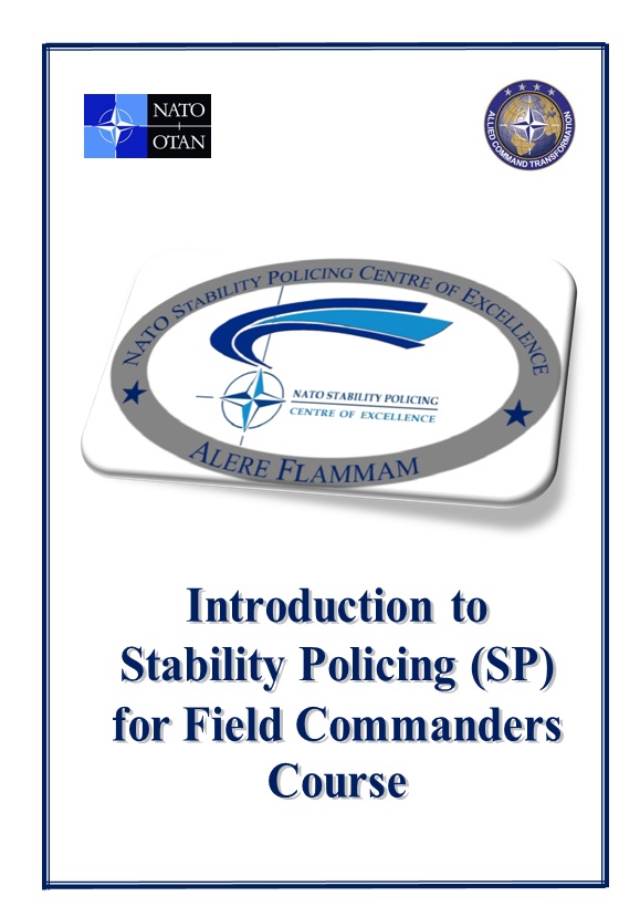 Hurry up! Seats still available at the “#StabilityPolicing for Field Commander” course. Registration deadline 17 February. More info on bit.ly/3RTRDpe  #WeAreNATO #WeAreStabilityPolicing #StrongerTogether #SPOpenClub