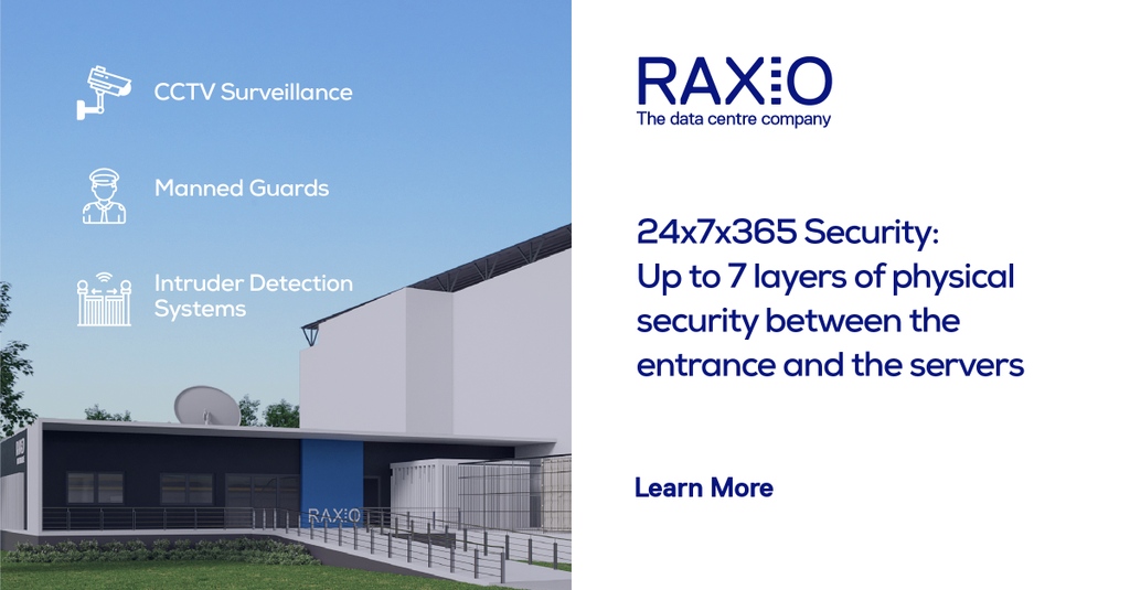 RaxioMozambique's tweet photo. At Raxio, security is a top priority - With up to 7 physical security layers in place 24x7x365, you can trust us to keep your data safe and secure at all times. #DataSecurity #24x7x365 #RaxioDataCentre https://t.co/8GZA7ueswI
