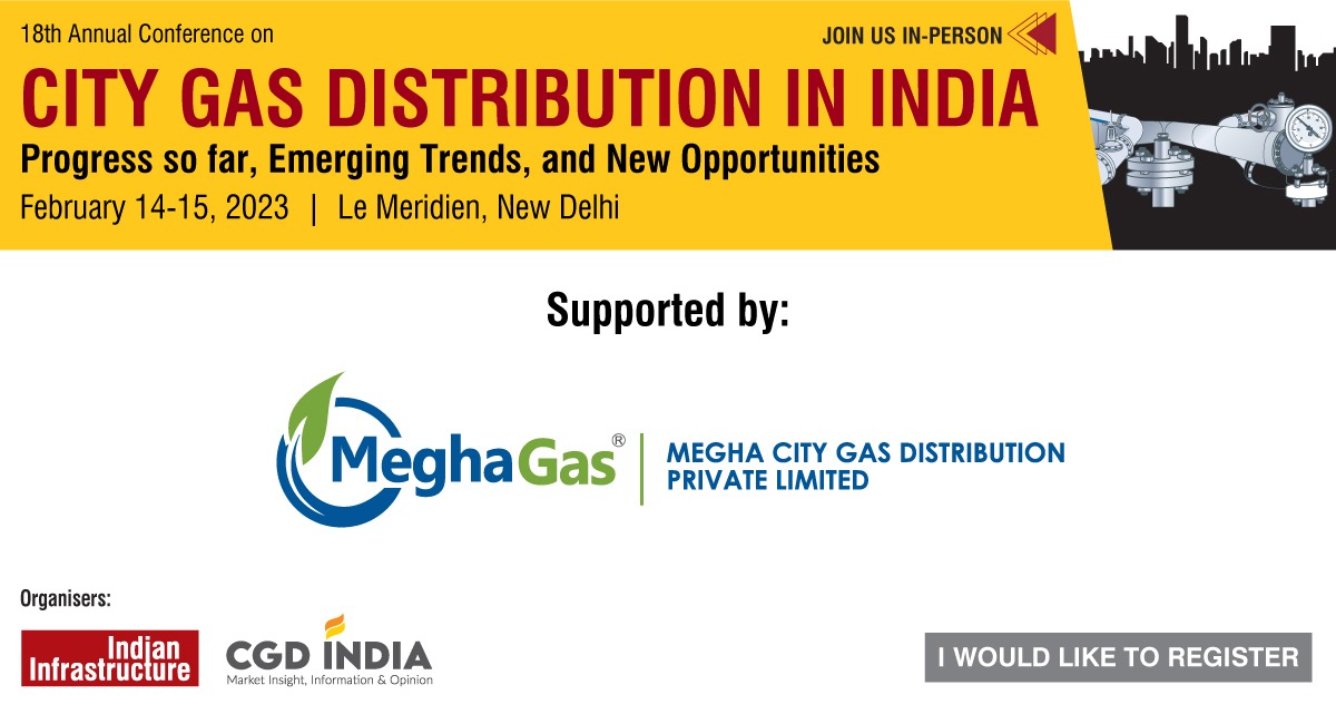 Indianinfra_mag's tweet photo. We would like to thank @Megha_Gas for their support towards our upcoming 18th annual conference on City Gas Distribution being organised on February 14-15, 2023.
For more information visit: https://t.co/8n72AKHri5
#citygasdistribution #gas #CGDsector #CGDIndia #gasdistribution https://t.co/GhpGbkDkgH