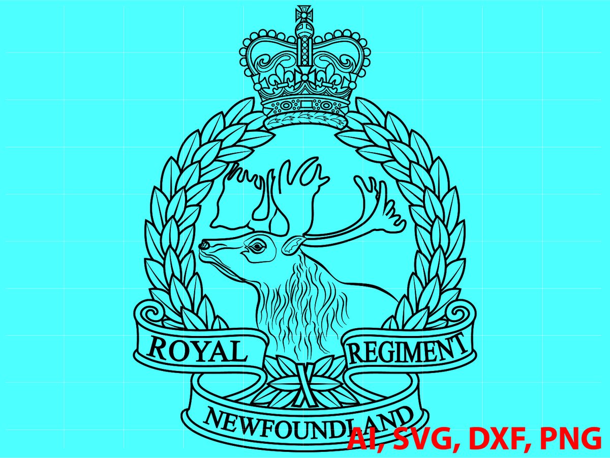 AkborDesigner's tweet image. Royal Regiment Newfoundland Badge
etsy.com/sg-en/listing/…
tag #svg #vetor #badge #vector