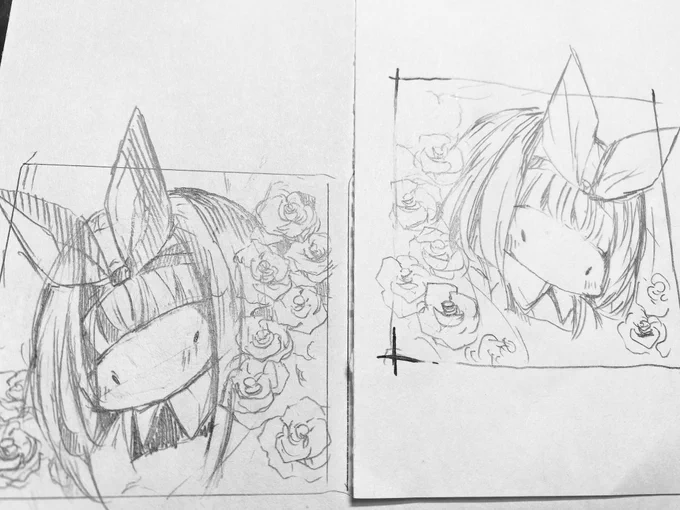 ラフ画 