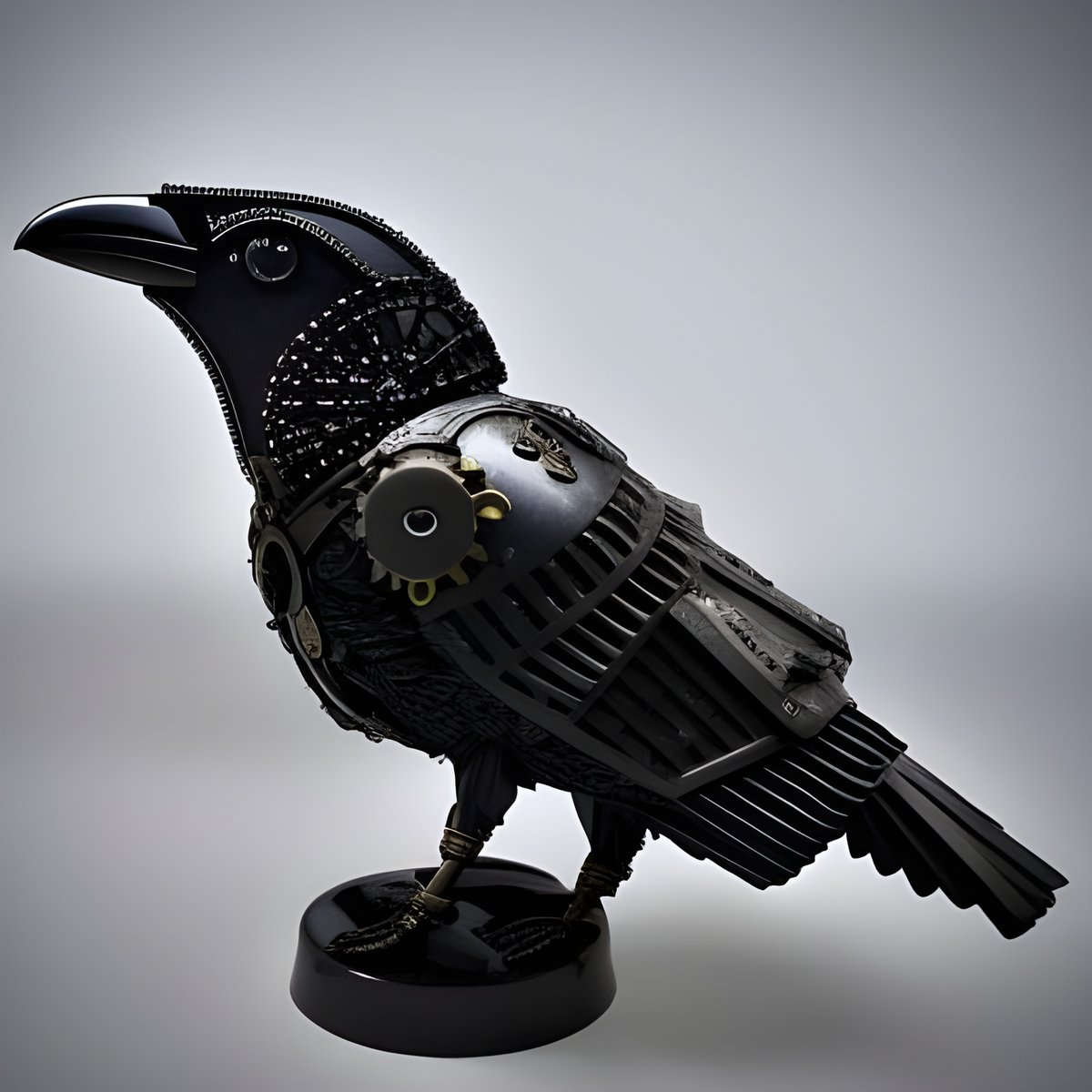 ImmortalDragoAI's tweet image. &quot;The Robotic Bird Takes Flight&quot;
&quot;With gears and wires, it takes to air,
A feathered friend, beyond compare.
It flies with grace, through sky so bright,
A vision of the future, taking flight.&quot;
linktr.ee/wudragon

#RoboticBird #MechanicalWings #ArtificialFlight #FutureAviation