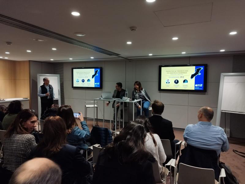 En exclusivité pour le #CMIT, @PAC_Analyst_FR a dévoilé en avant-première son étude sur les grandes #tendances et #perspectives 2023 du marché de l'#IT🤖 
Merci à @MalkaVincent pour son expertise et son regard, complémentaires aux analyses de @pthielois et @MichelMariet