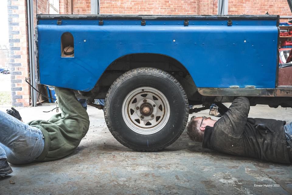 revslimiter's tweet photo. REVS RESTORE
We still have some spaces left for our February weekend 25/26th on the Restore project - our community restoration of a 1975 Land Rover Series 3 - a project around mental well-being and mental health and the chance for community. https://t.co/gjXW52VTks