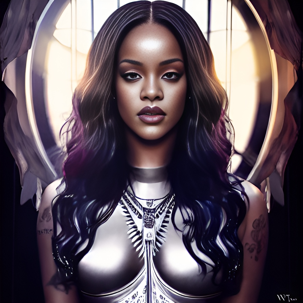 PandoraAI_App's tweet photo. Not only did Rihanna rock Super Bowl Halftime Show, but Pandora Avatar! Look at these eye-catching avatars that AI generated for @Rihanna
 
Which style do you wanna see her wear in reality? Download #pandoraai to create yours: https://t.co/8XfyNaBRoO

#pandoraavatar #rihanna https://t.co/qD1eVHzSD0