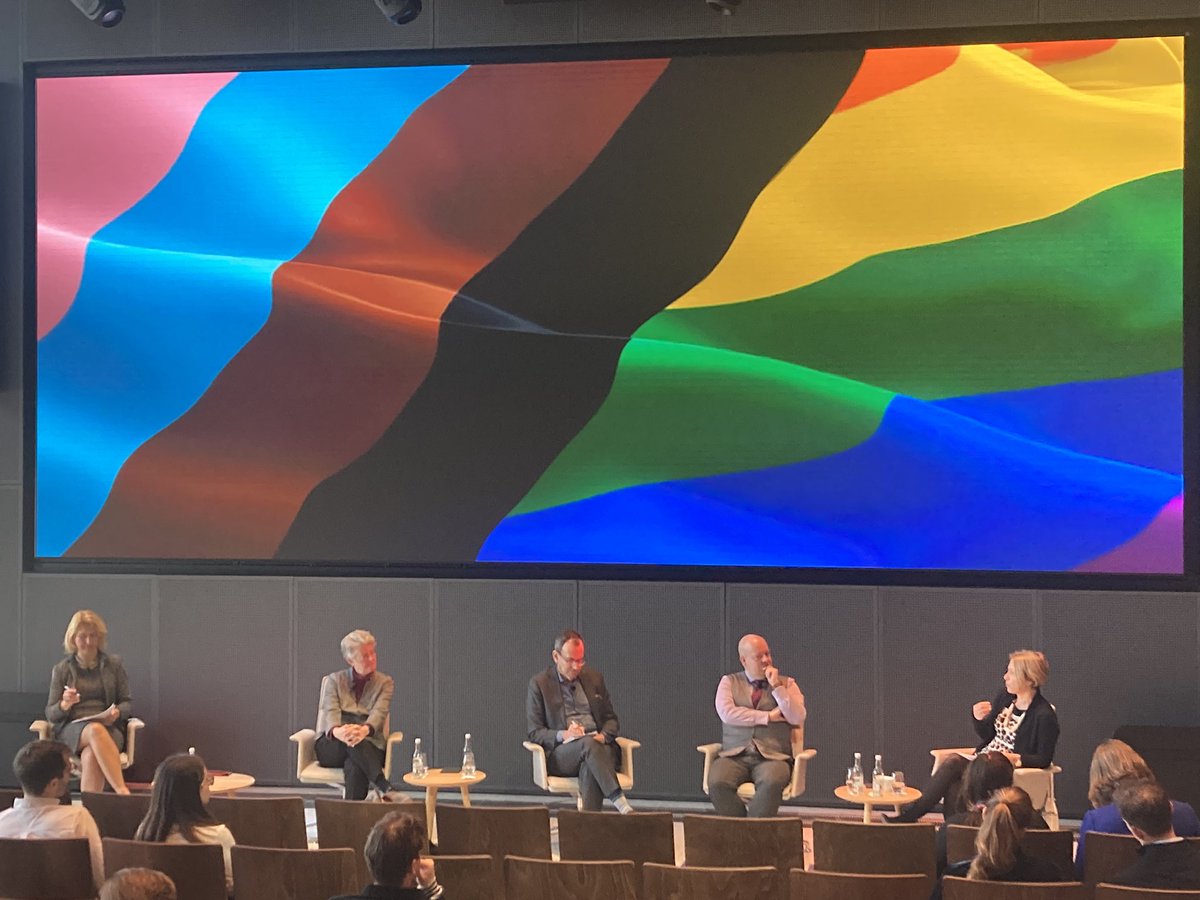 EBRD hosts “Why Equal Opportunities for LGBTQI+ People Matter for Us All”. According to @LeeBadgett, anywhere from 1-5% of the economy is lost due to unequal and mistreatment of LGBTQI+ people. For context, 1% of global GDP is equivalent to the economy of Turkey.