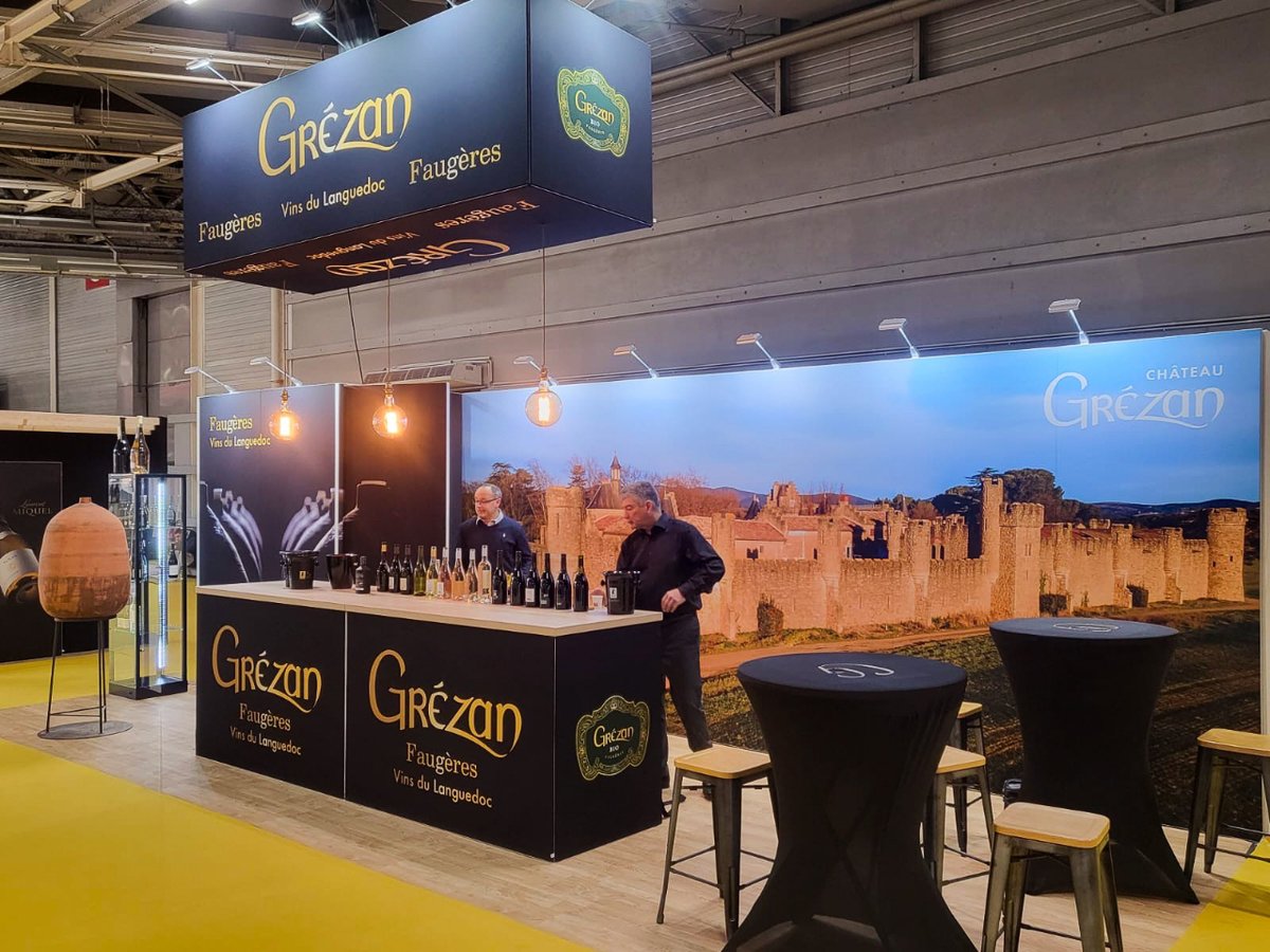 WINE PARIS 2023 ! 

Nouveau stand, nouveau logo et toujours la même passion ! 

Retrouvez-nous pendant 3 jours au salon wine paris Hall 4 Stand B 423. 

#wineparis #wine #vin #tasting #degustation #vinexpo #grezan #chateaugrezan #faugeres #languedoc