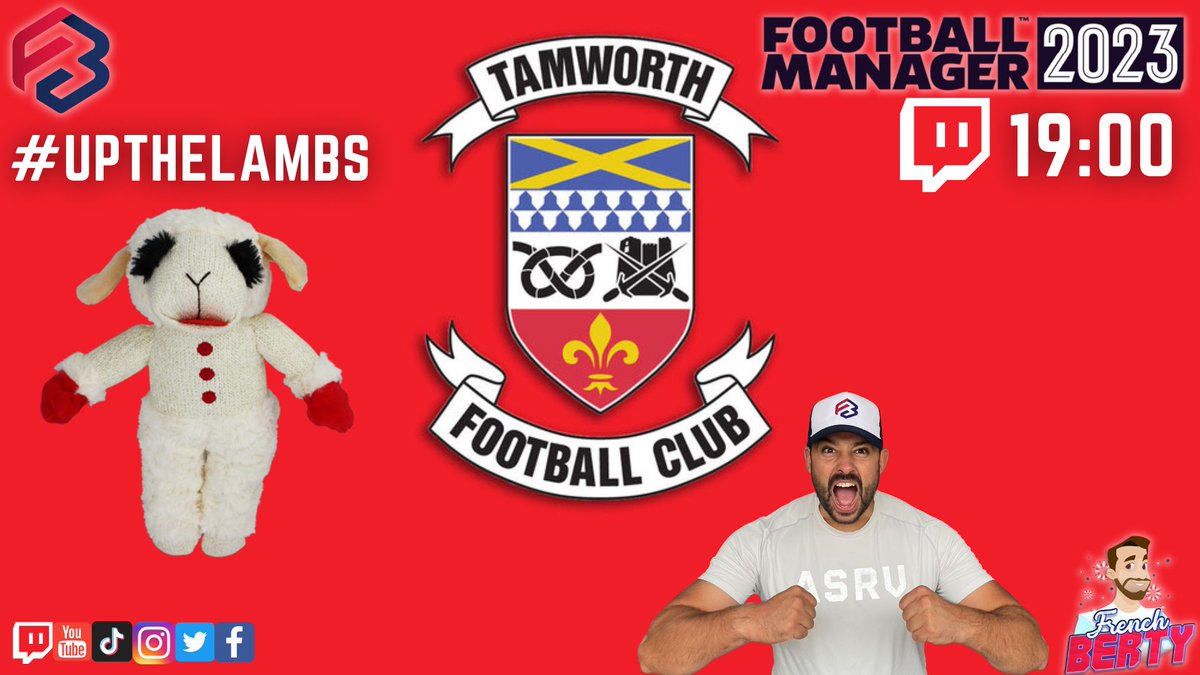 COME ON YOU LAMBS! @tamworthfc Super Tamworth! 
Let's go people! The save continue's after watching them against Hungerford a few week's back it's time to dive into the save! 
CHICKEN TIKKA MASSALA! 4.99!!! 
#tamworthfc #upthelambs #FM23