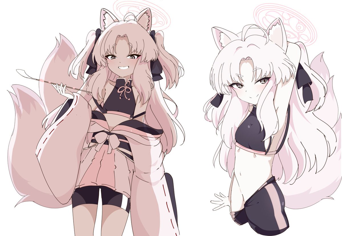 ブルアカ「クズノハ様を描くの楽しすぎる#ブルアカ#BlueArchive 」|ｼｦのイラスト