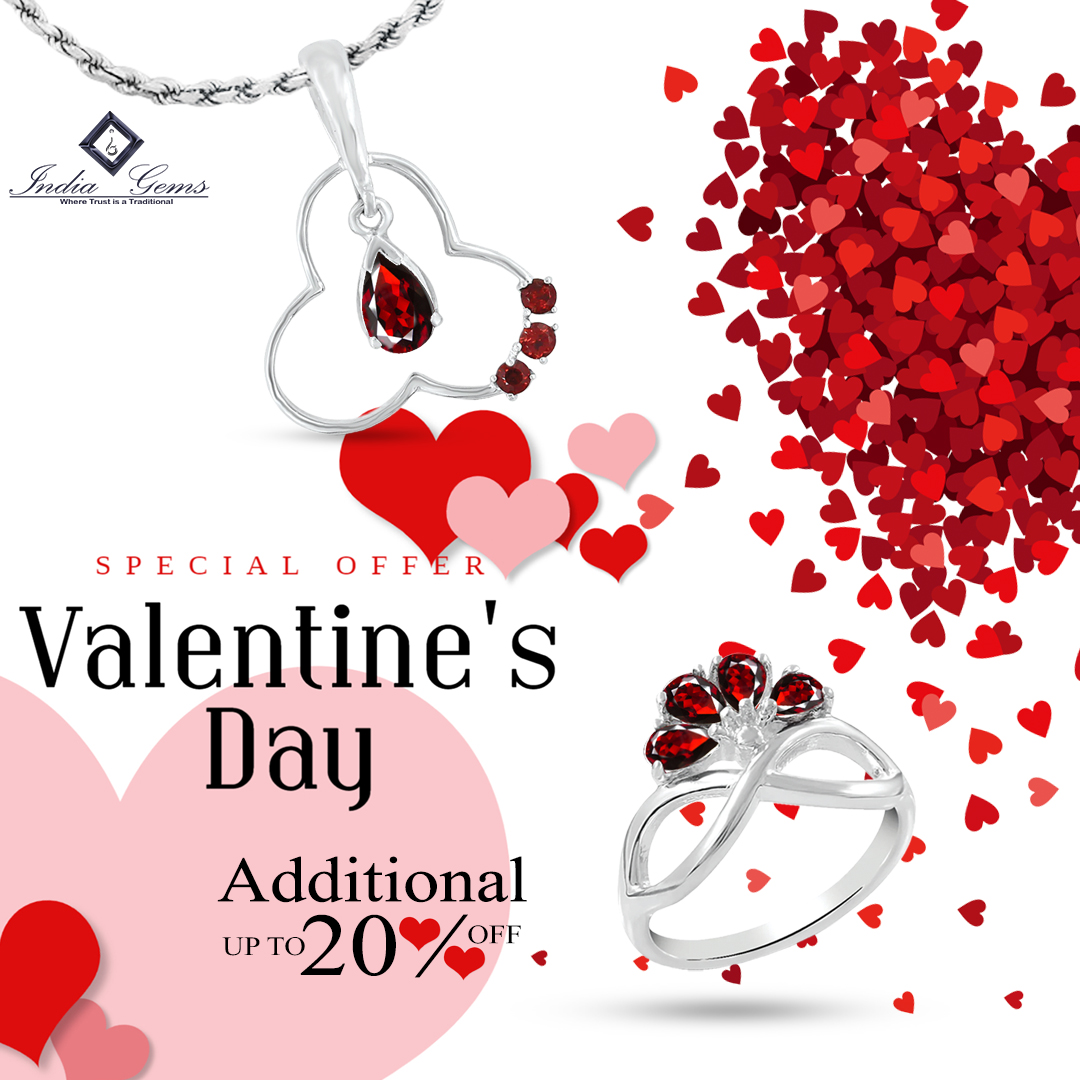 Valentine’s Day bonus: exclusive price drops!

Valentine's Purchase:-www.indiagems.com

#valentines #valentinesday2023 #valentinesdaygifts #garnet #garnetpendant #garnetring #925sterlingsilver #handmadejewelry #giftjewelry #newarrival #gemstone #gemstones #gems #jewelry