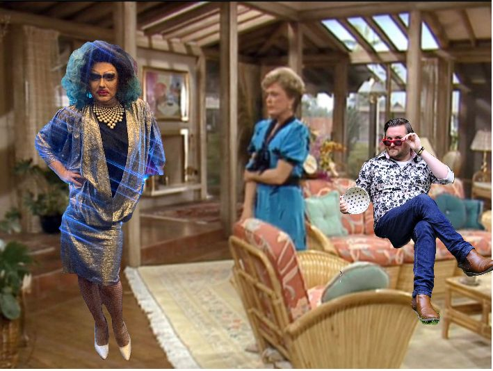 Thank you for being a friend!

Just trying to slip into the #goldengirls , though I am far too young, a mere slip of a thing at 32!

#LGBTQIA #80sladies #80stv #80scomedy #gay #boyfriends #gwiththeT #LGBWithTheT #dragqueen