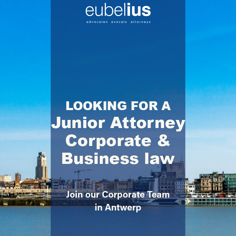 Eubelius seeks young talent! Are you eager to gain experience as a Junior Attorney Corporate &amp; Business law? Apply now via the following link: lnkd.in/eBhVuHgS

#lawfirm #corporate #jobopening