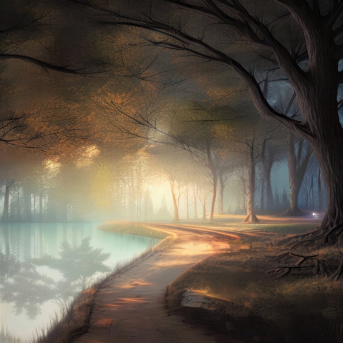 xelAeriS's tweet photo. 🎨 Lights, Lakes 🏞 and Trees🌲
Genre: Landscape 🌅, Romantic, Forest🌳
Style: Digital Art, Photo, Painting
#art #NFT #opensea #trees #ilovenature #romantic #lake #forest #photo #divine_forest #sunset #trees #nft #treephotography #painting🎨 #tree_magic #tree_lovers #xelaeris https://t.co/neTVY3NoDo