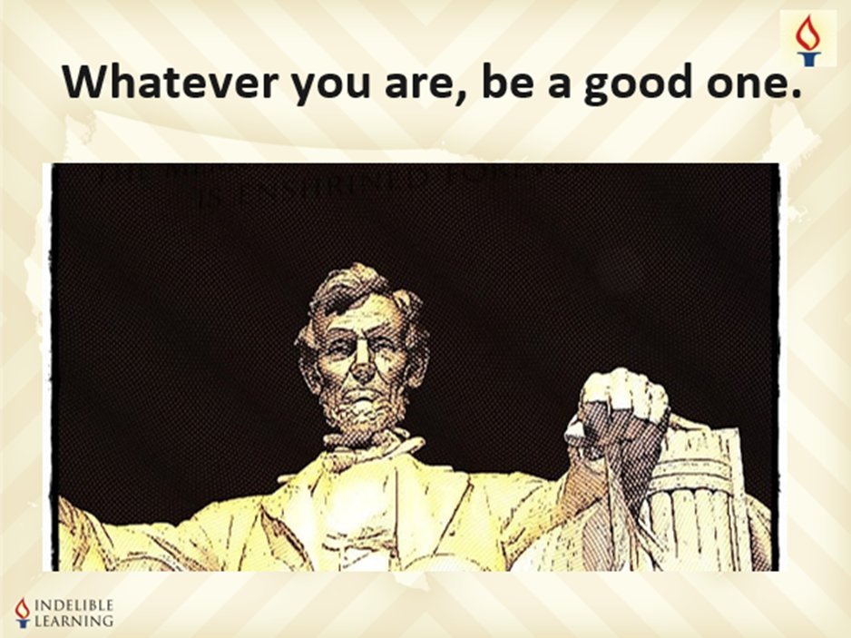 ElectionLabGame's tweet photo. You can not make other people be, but you can set an example. 

"Whatever you are, be a good one." 

#AbrahamLIncoln #qotd #inspiration #motivation #Leaders #LeadershipDevelopment #mindset #positivity #kindness #KindnessMatters #indeliblelearning #indllearning #leadership #life https://t.co/BNb82E52XB
