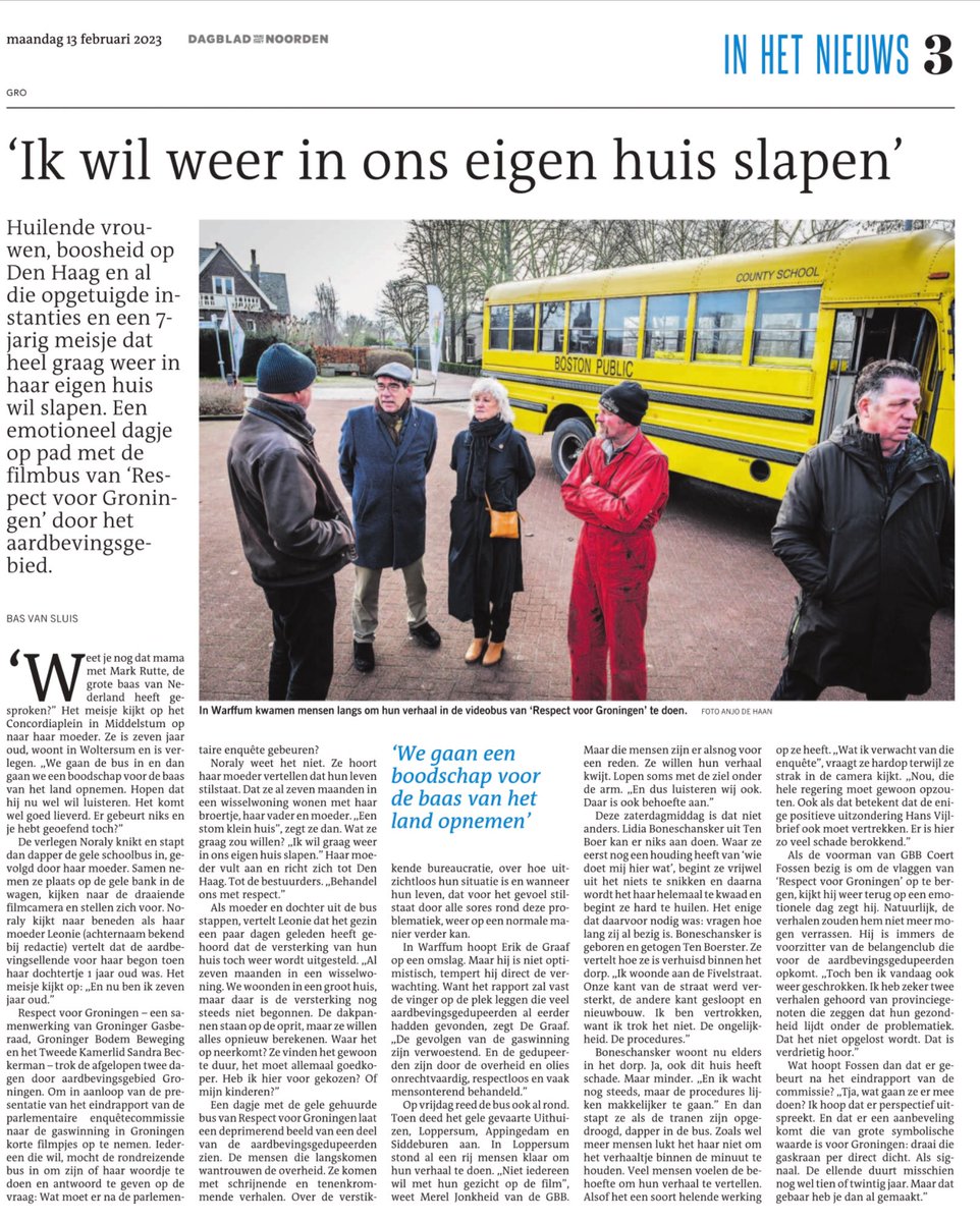 ‘De mensen wantrouwen de overheid. Ze komen met schrijnende en tenenkrommende verhalen. Over de verstikkende bureaucratie, over hoe uitzichtloos hun situatie is en wanneer hun leven, dat voor het gevoel stilstaat door alle sores, weer op een normale manier verder kan.’ 
#PEGAS