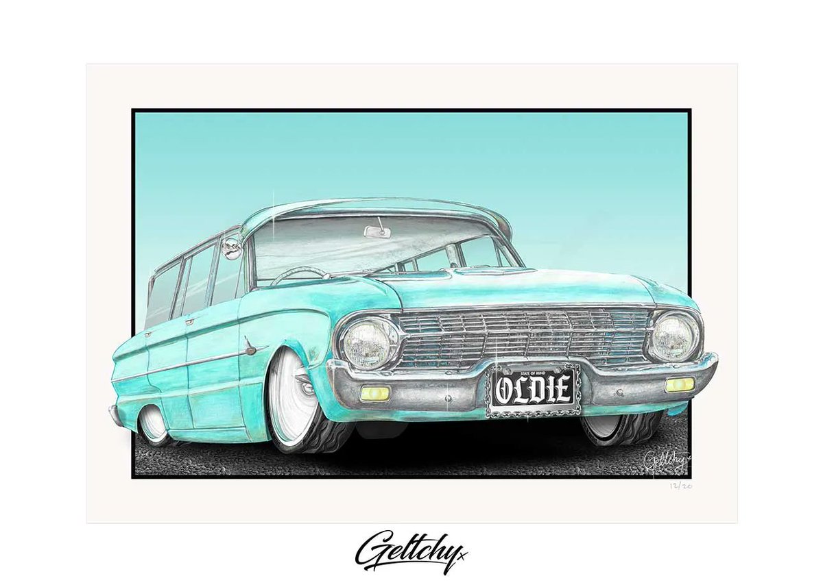 geltchy's tweet photo. XL FORD Falcon Wagon Street Machine Man Cave Auto #artprints by #Geltchy
https://t.co/xlebteLpcY https://t.co/UqWZRIjOGz