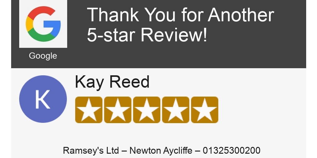 Check out this 5-star review from one of our customers! Have you posted on our review page hoy.cc/1uk