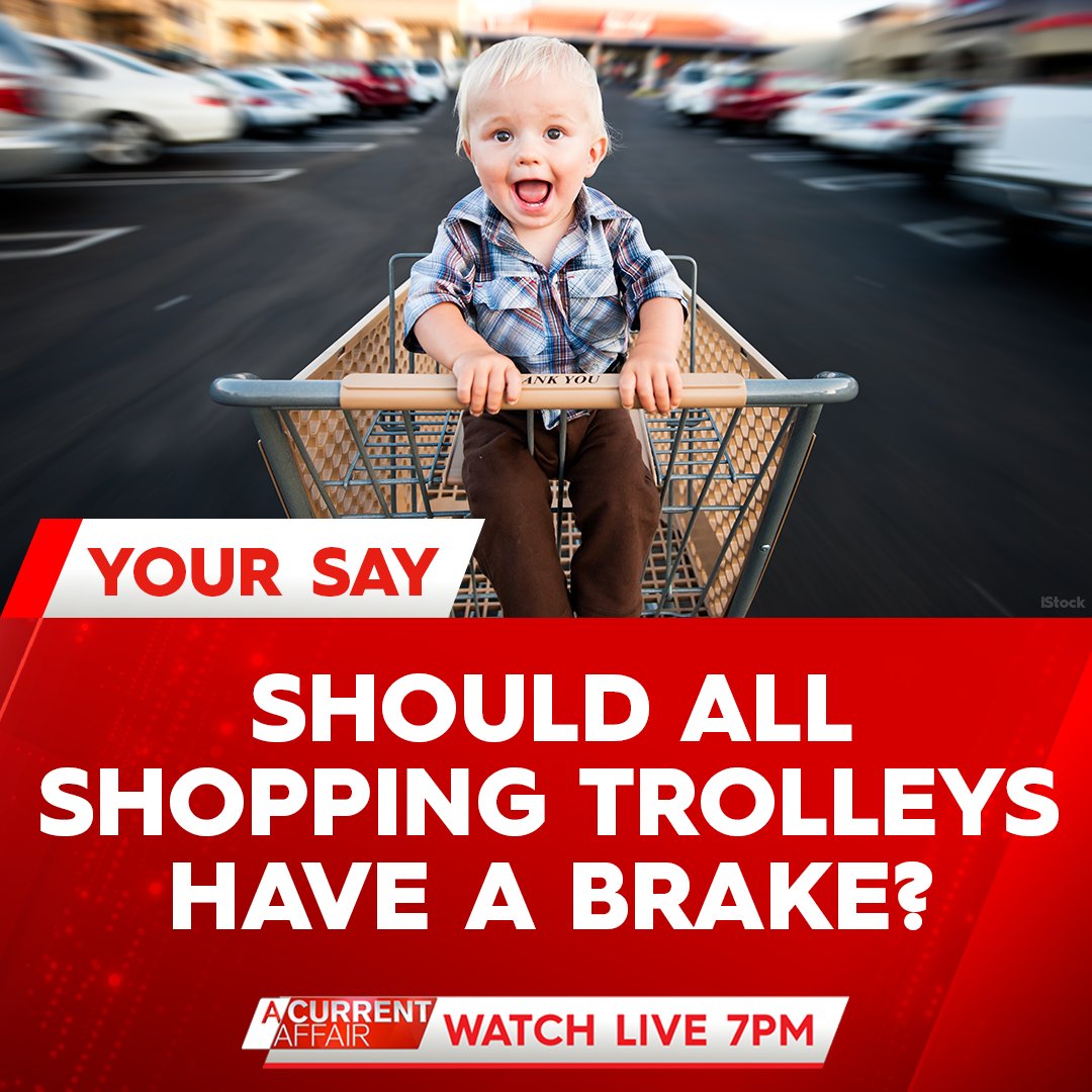 A Current Affair on Twitter "YOUR SAY Should all shopping trolleys