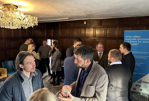 WattsCommercial's tweet photo. We hosted our local 'Wind Down' event at Churche's Mansion last Friday. It was a great to meet with our local contacts - something we do not take for granted since COVID! A few drinks and some delicious canapes went down a treat.
#wattstheanswer #commercialfinance #supportlocal https://t.co/YqDkbG84cI