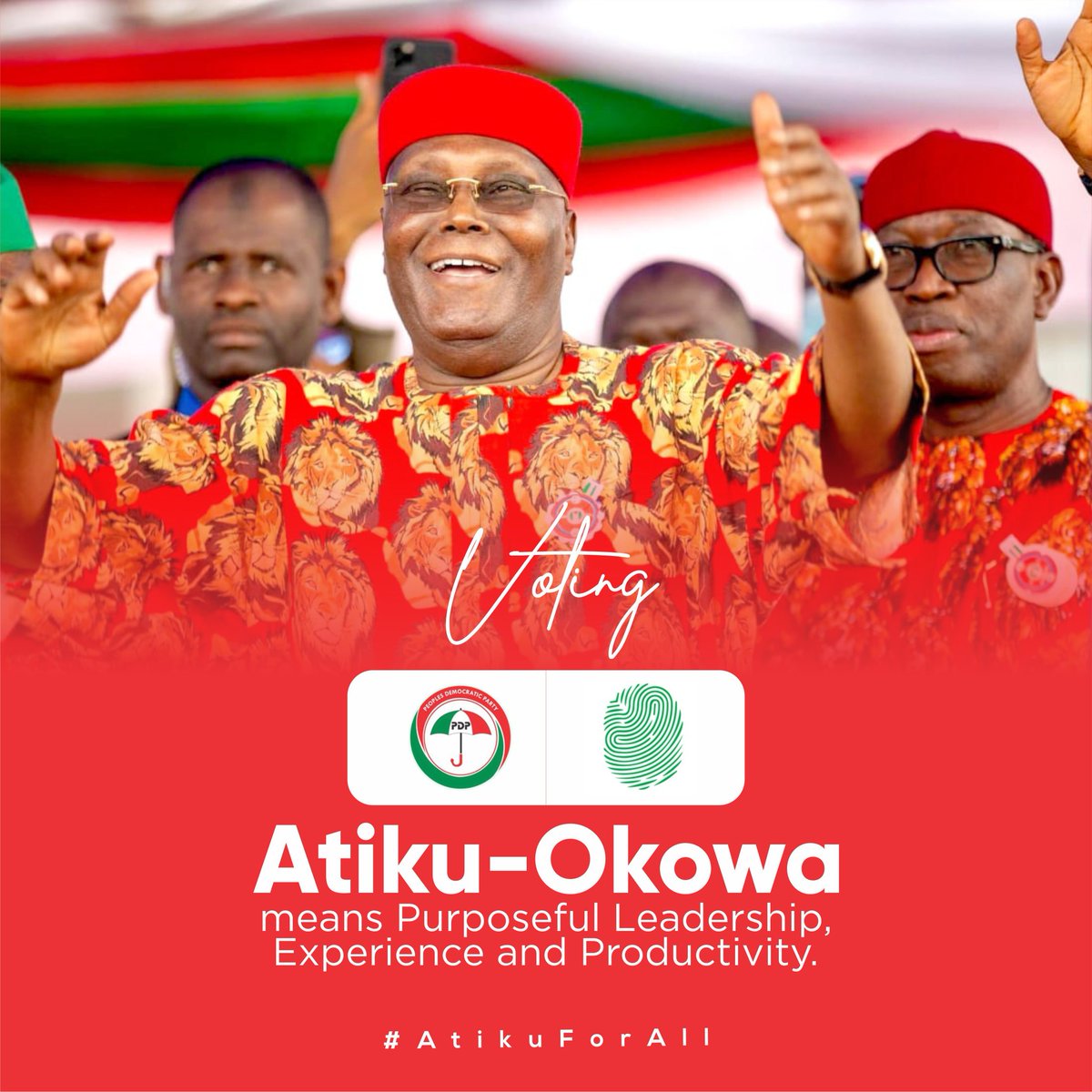 ezek_o's tweet photo. 3rd Clarion Call:
This is not an election for "protest votes", rather it is an election to get a decisive political leader who will lay a solid foundation for the younger generations to build on. Atiku is prepared, experienced, knowledgeable & courageous for this job. #SafeVote! https://t.co/U0FiynWQ1w