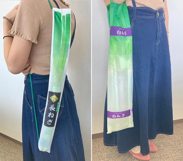 これは気になる！『ねぎ』を大切に持ち帰る為の専用袋がガチャガチャで新登場！♪
