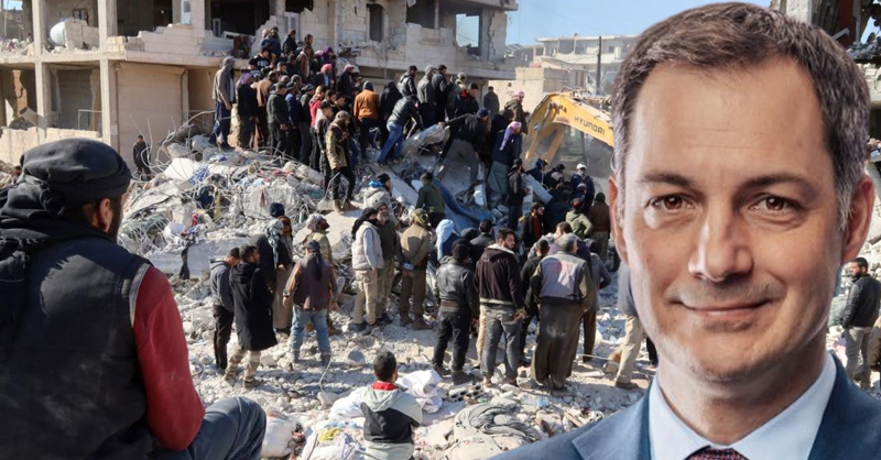 odatv's tweet photo. Belçika Başbakanı Alexander De Croo: "Deprem yüzünden 5,5 milyon Suriyeli evsiz kaldı. Türkiye ile anlaşalım, deprem mültecileri orada kalsın"