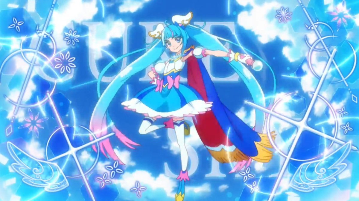 Nevermind I end up getting mildly addicted to Hirogaru Sky Precure anyway...

The transformation has too much budget and look really good, and both the OP and ED is also catchy