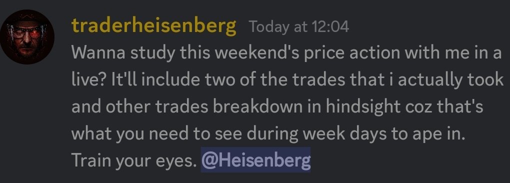 This past weekend provided one of the cleanest PA. Will be braking it down over a live in <a href="/Trade_Cartel/">Trade Cartel</a> .
#BTC