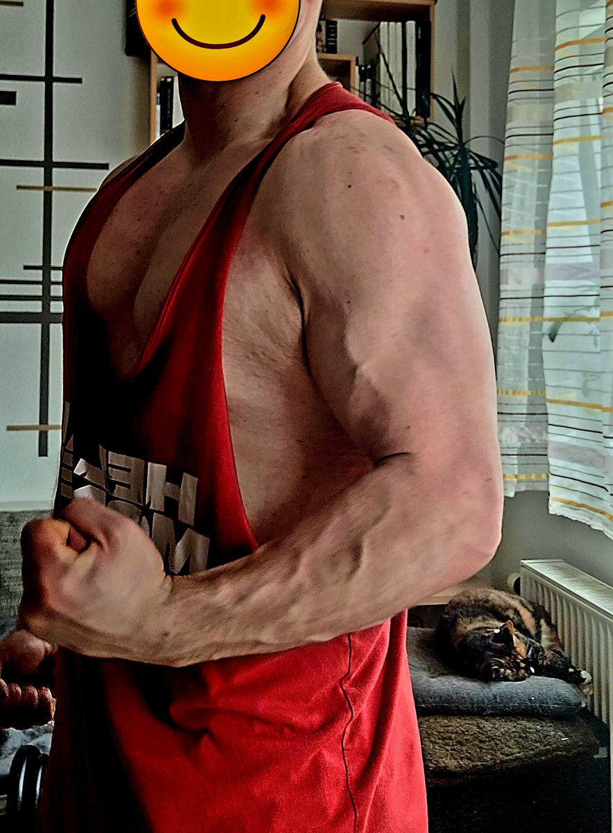 Moin! Guten Start in die Woche was steht bei euch an heute?

Hier noch kurzer Arm flex mit Motivierter Katze als Bonus