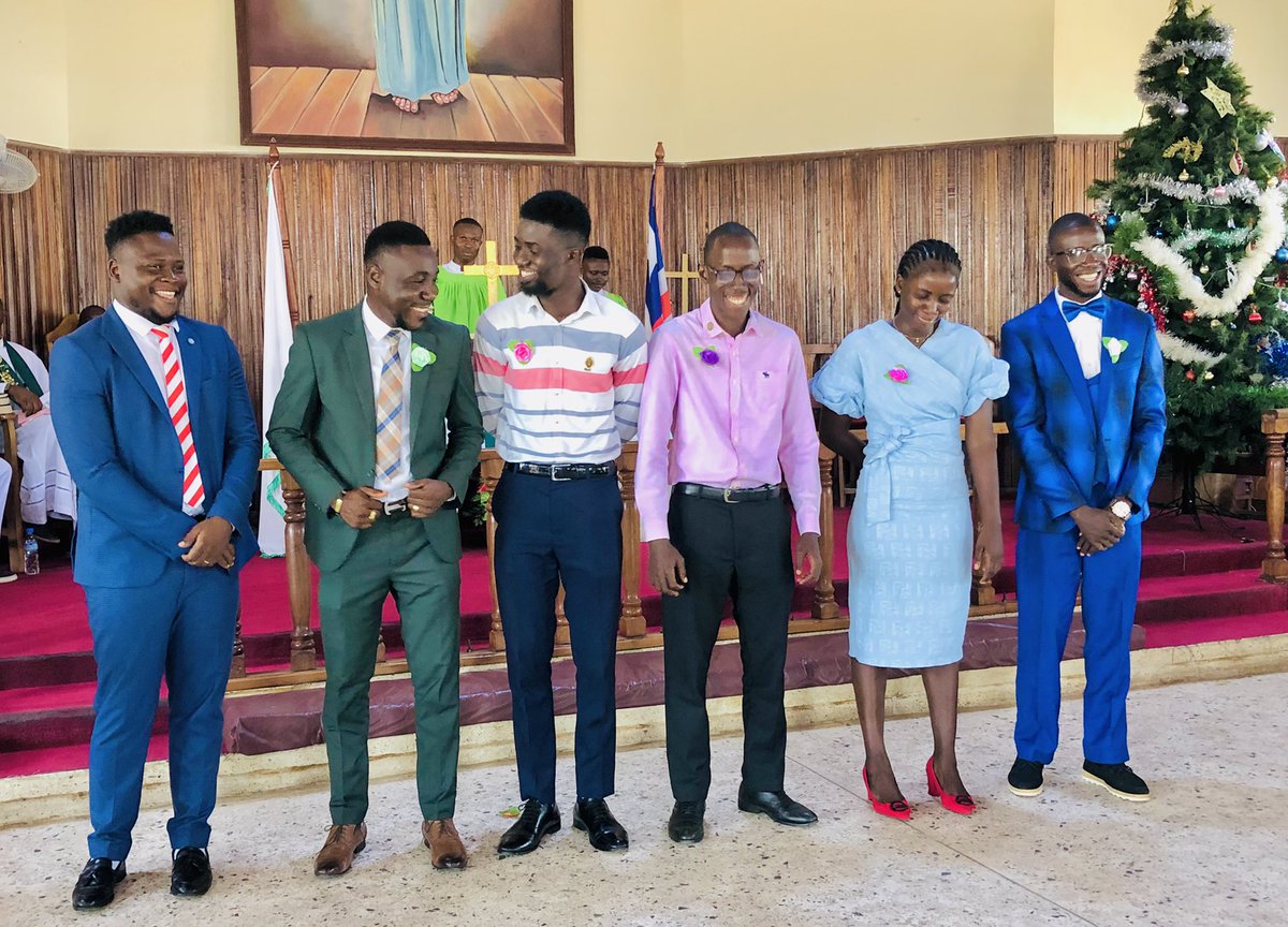 Induction ceremony of the Liberia Council of Churches Ecumenical Youth Organization held at the St. Andrew’s Lutheran Parish, Gayetown, Old Road. The General Secretary of the LCC, Rev. Christopher Wleh Toe served as the induction officer. 12/02/2023