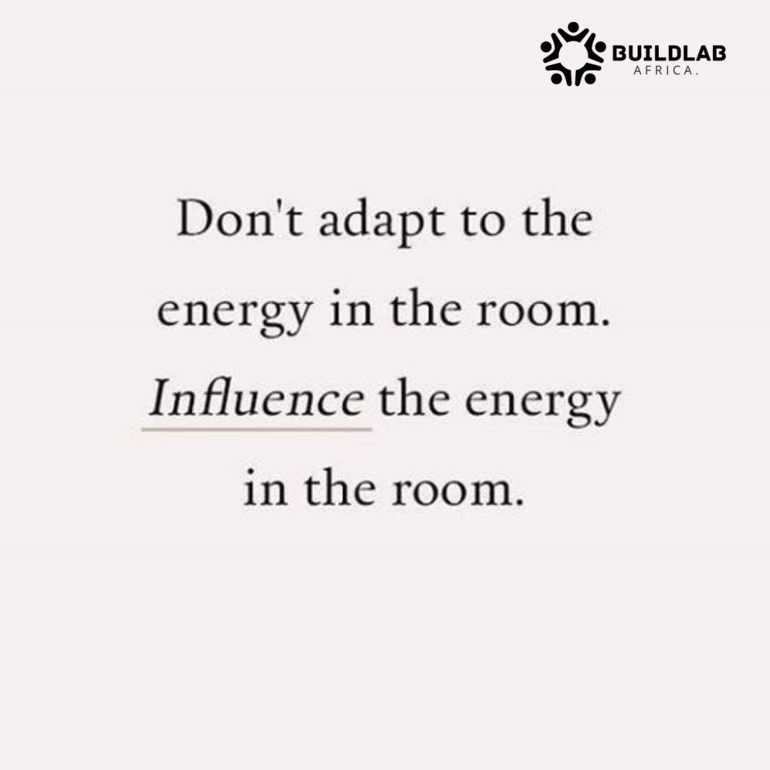 BuildLabafrica's tweet photo. Influence the room https://t.co/ZpbMnT5nIy