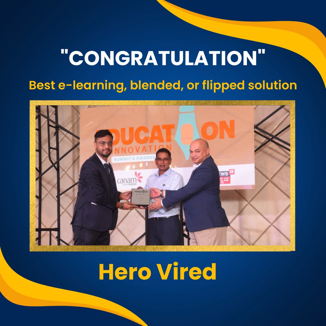 EntrepEducation's tweet photo. Congratulations to all receiving Award at Education Innovation Summit and Award 2023, Bengaluru.
@Oliveboard @HeroVired @Great_Learning @ViewSonic
#Entrepreneurindia #franchiseindia #Opportunityindia #Edtech #EdSummit2023 #Educationindia #award #winners https://t.co/Eh8UQpeioW