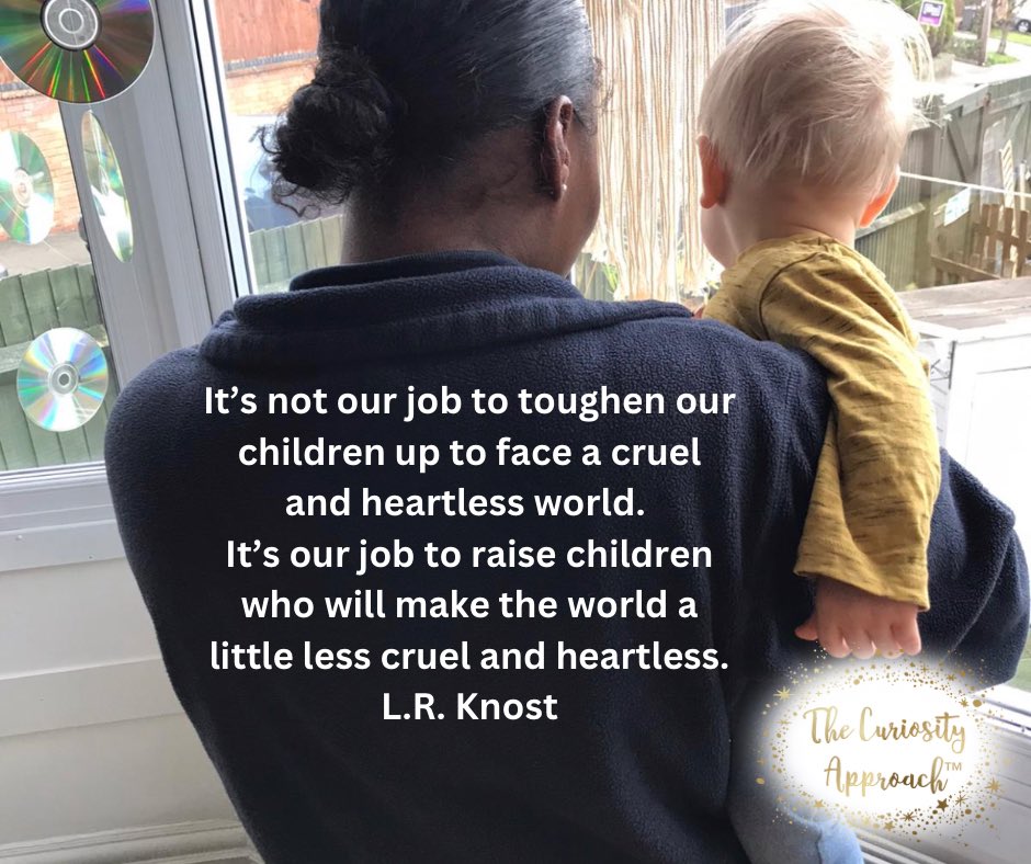 This ♥️👇🏽

#parenthood #earlyyears #earlyyearseducation #childminder #daynursery #earlyyearsteacher #parentip #earlychildhoodeducator #LRKnost #quotestoliveby #parentingquotes #earlyyearspractitioner
#mondaymotivation #RIE #lovemyjob #monday #children #emotionalliteracy