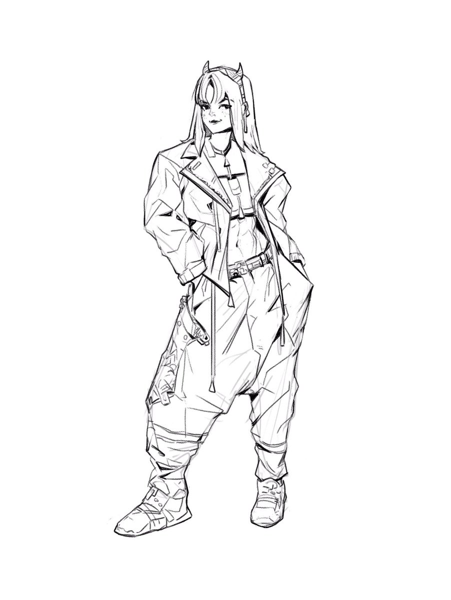 baoeung's tweet photo. Lil character #doodle https://t.co/iwVE9X5xEo