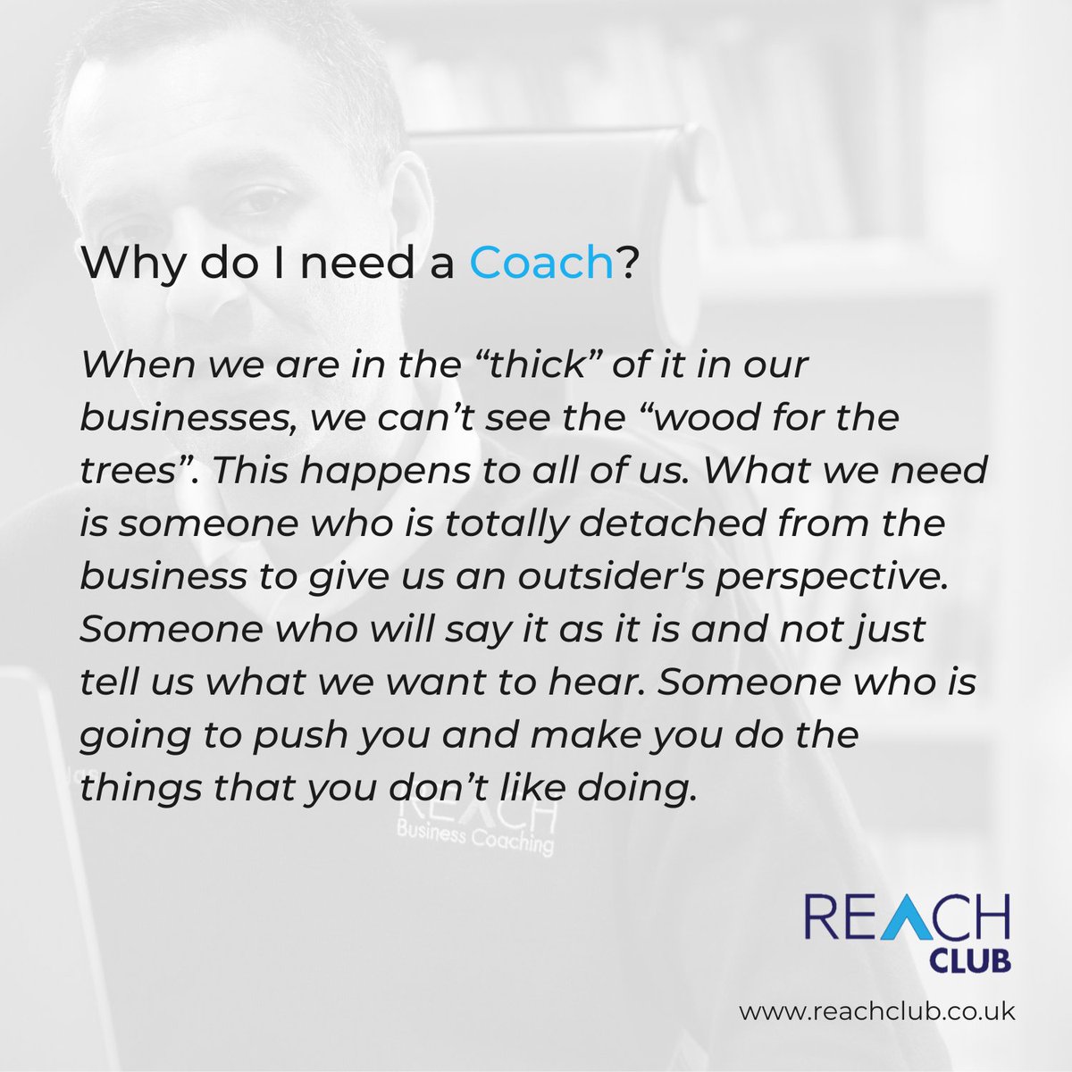 REACHCoachingUK's tweet image. Interested in Business Coaching but not quite sure how it works? Allow us to answer your questions!
If you need a more detailed chat, send us a message or visit the REACH Club website at reachclub.co.uk
#businesscoaching #coachingprogramme #businessowner #businessplan