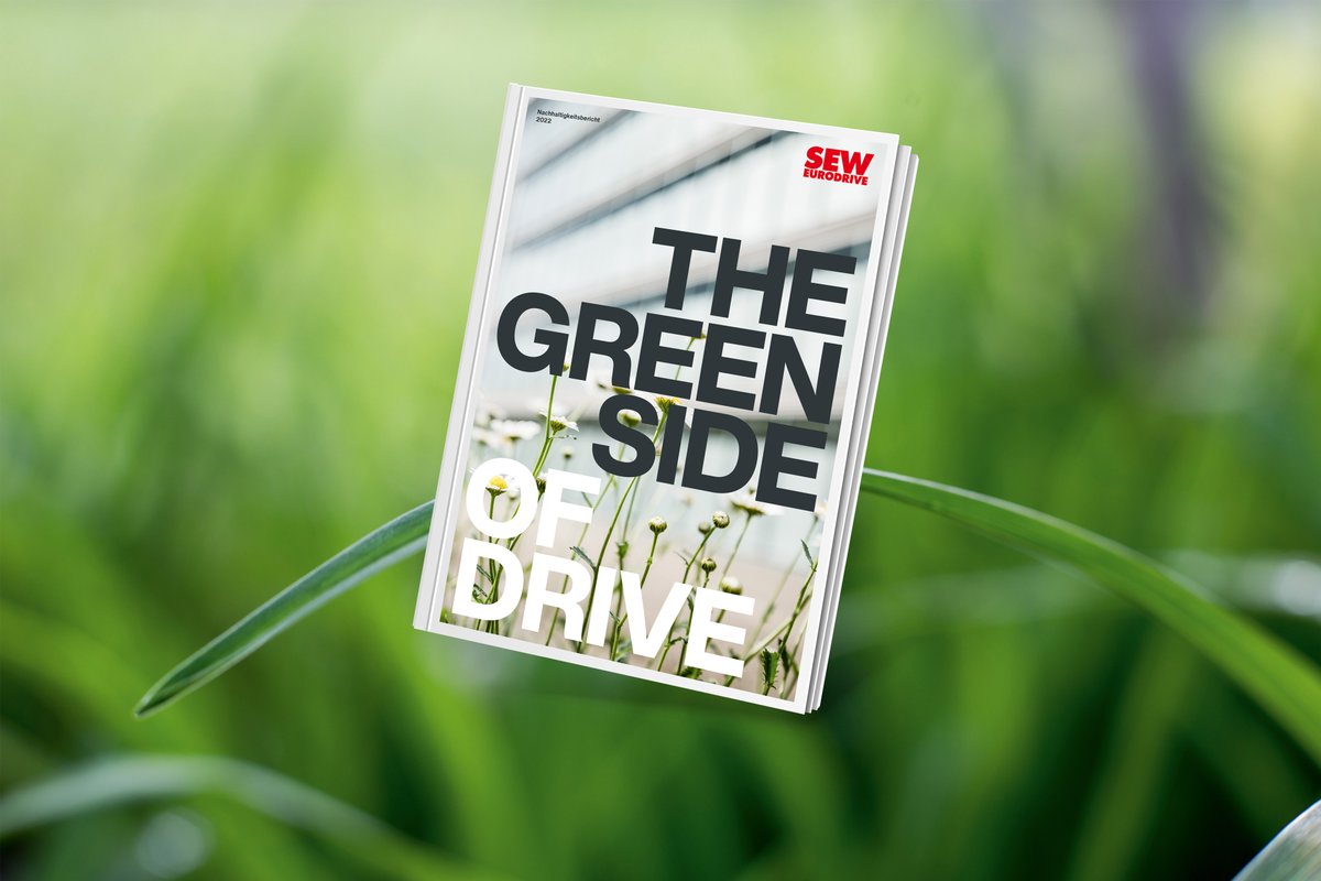 Schon Anfang 2022 haben wir eine neue Initiative zur Nachhaltigkeit gestartet: „The Green Side of Drive“. Unser Nachhaltigkeitsbericht 2022 ist ein erster wichtiger Schritt dieser Initiative – eine initiale Bestandsaufnahme:  
master.sew-eurodrive.com/media/sew_euro…