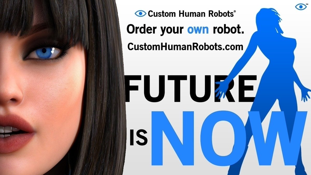 National Enq (@nationalenq_com) on Twitter photo CustomHumanRobots.com Order your custom #human #robot #robots that look like #humans designed to look like a #Celebrity or anyone you want #humanlikerobot #ArtificialIntelligence #BTC USA #roboticsainews #humanoidrobot #humanoid #Robotic #Robotics #AI #ChatGPT human-like-robots CustomHumanRobots.com Order your custom #human #robot #robots that look like #humans designed to look like a #Celebrity or anyone you want #humanlikerobot #ArtificialIntelligence #BTC USA #roboticsainews #humanoidrobot #humanoid #Robotic #Robotics #AI #ChatGPT human-like-robots