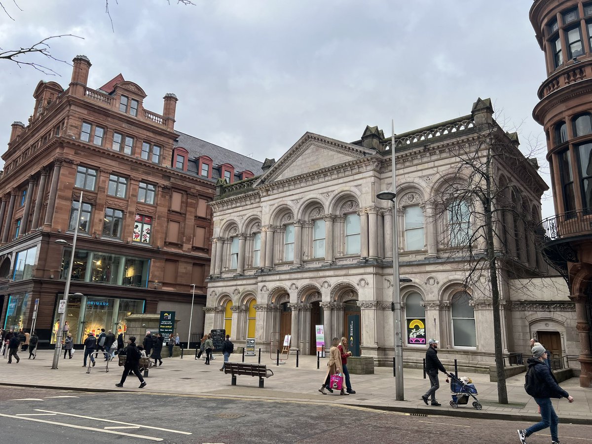 Check out 2 Royal Ave, with a library, games & sensory space for kids (& older kids); plus seats, pods, meeting space, cafe, craft market (on Sat) and toilets… perfect place for drop in. And all free. Well done @belfastcc @BelfastChamber