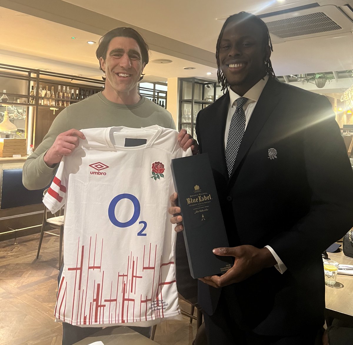 Maro Itoje tweet media
