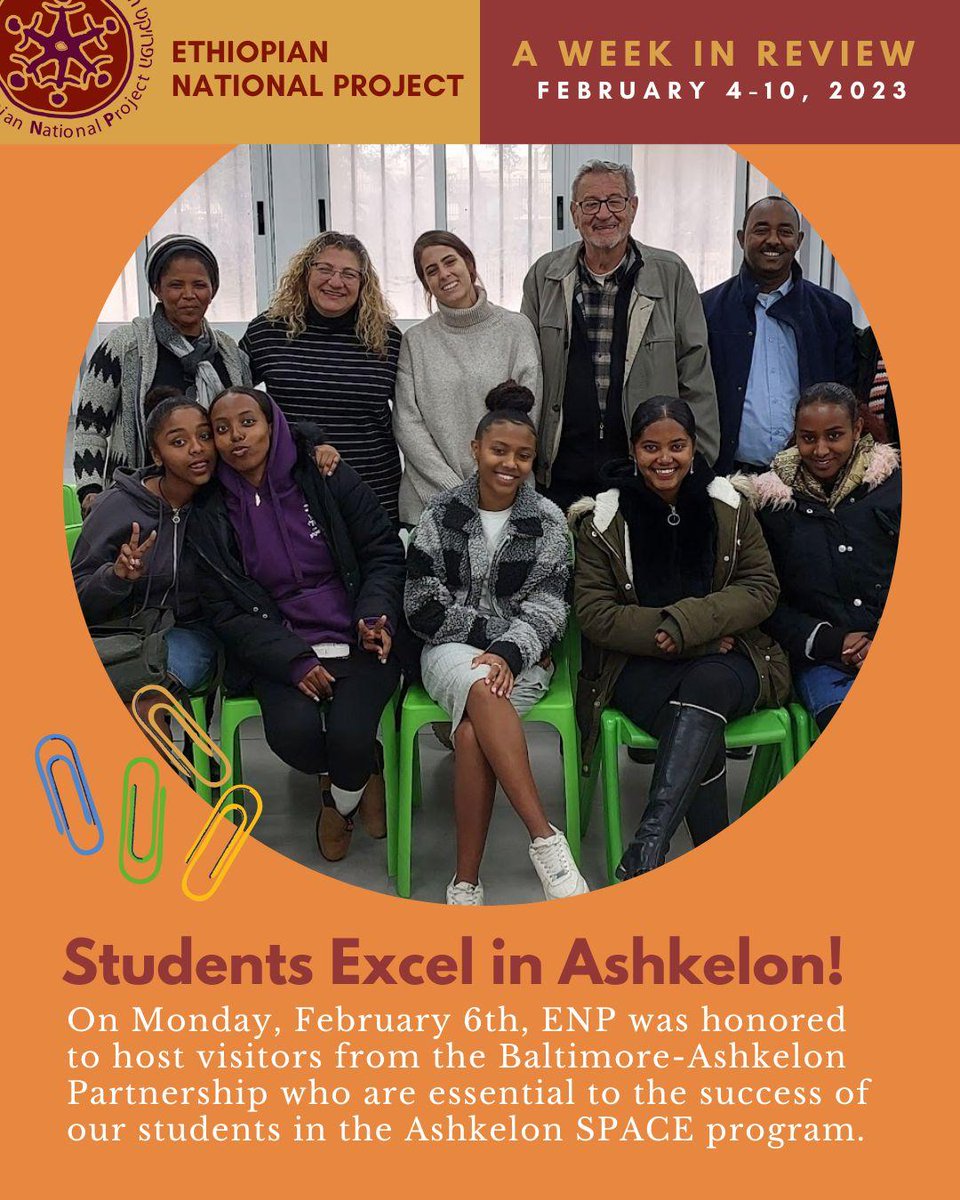 ENPIsrael's tweet photo. Exploring ENP's impact in Ashkelon, practicing math skills in Karmiel, and planting seeds in Kiryat Yam; ENP continues to empower Israeli-Ethiopian students across Israel. https://t.co/cjlrMiX3WT