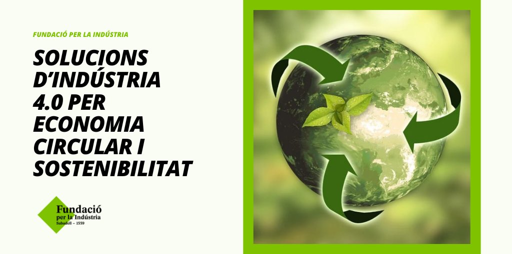 ♻️ El sector industrial té el gran repte d'esdevenir més verd i sostenible, reduint el seu impacte en el medi ambient, i alhora continuar essent competitiu.

Coneix les solucions més innovadores d'Indústria 4.0 per a impulsar la transició verda: bit.ly/3WVJKAy