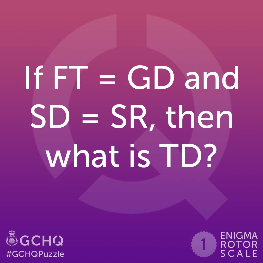GCHQ's tweet image. Hit the ground running this week by working out our latest #GCHQPuzzle 🏃‍♀️