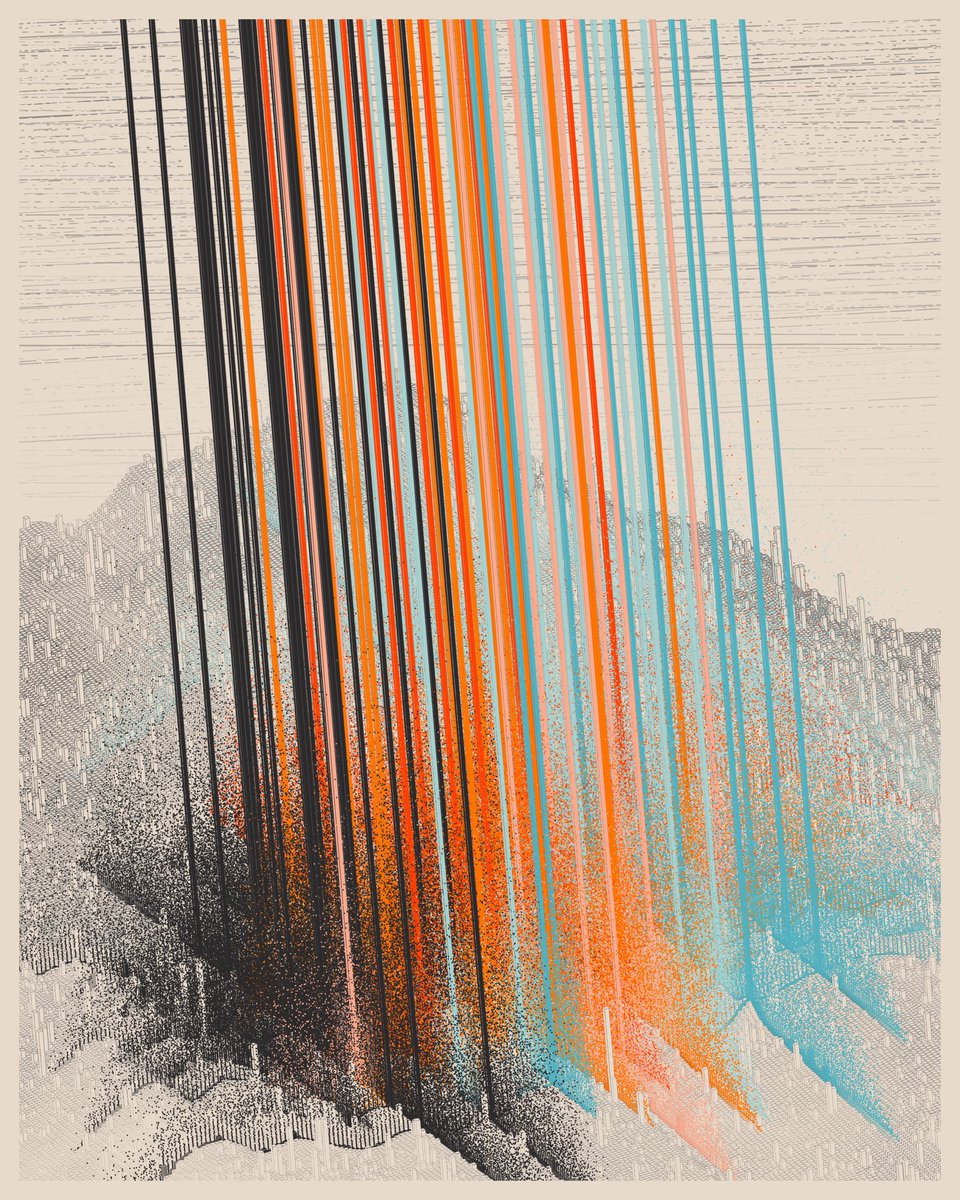perkwerk_'s tweet photo. gm ☕️

The distribution of colors in #289 showcases the Pella palette nicely. This palette was developed in a previous project, but keeps finding its way back into new ones. https://t.co/5MBgROozGV