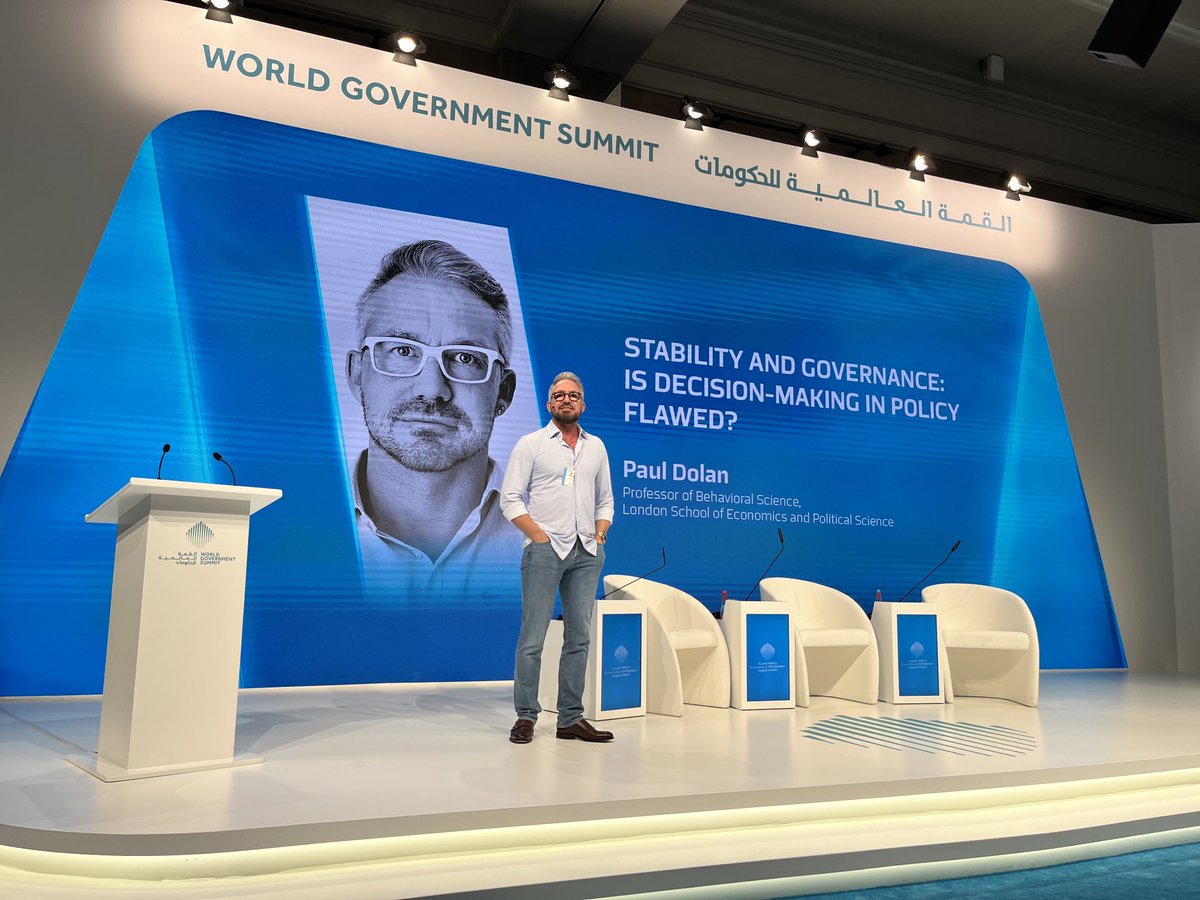 Melodena's tweet photo. The role of #narratives and #stories in #policy making @WorldGovSummit We are overwhelmed by too much data and narratives offer coherence. #pauldolan https://t.co/HERLMu2QcQ
