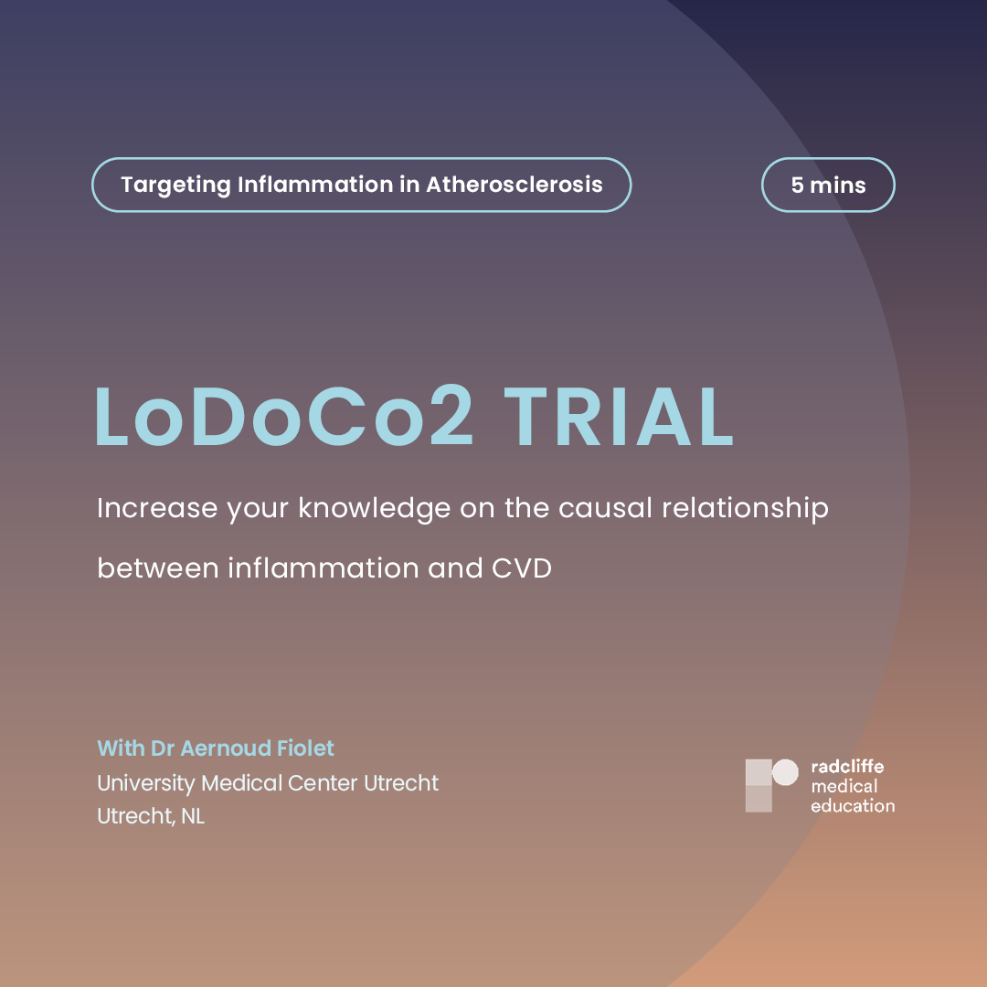 radcliffeCARDIO's tweet photo. In this #LoDoCo2 presentation, Dr Aernoud Fiolet @UMCU_Intl covers the trial design and main results. Click here to watch: https://t.co/MxVNuEu7eB
Not intended for UK or US HCPs.
#Cardiology #CardioTwitter #CardioNerds https://t.co/U41cJOEope