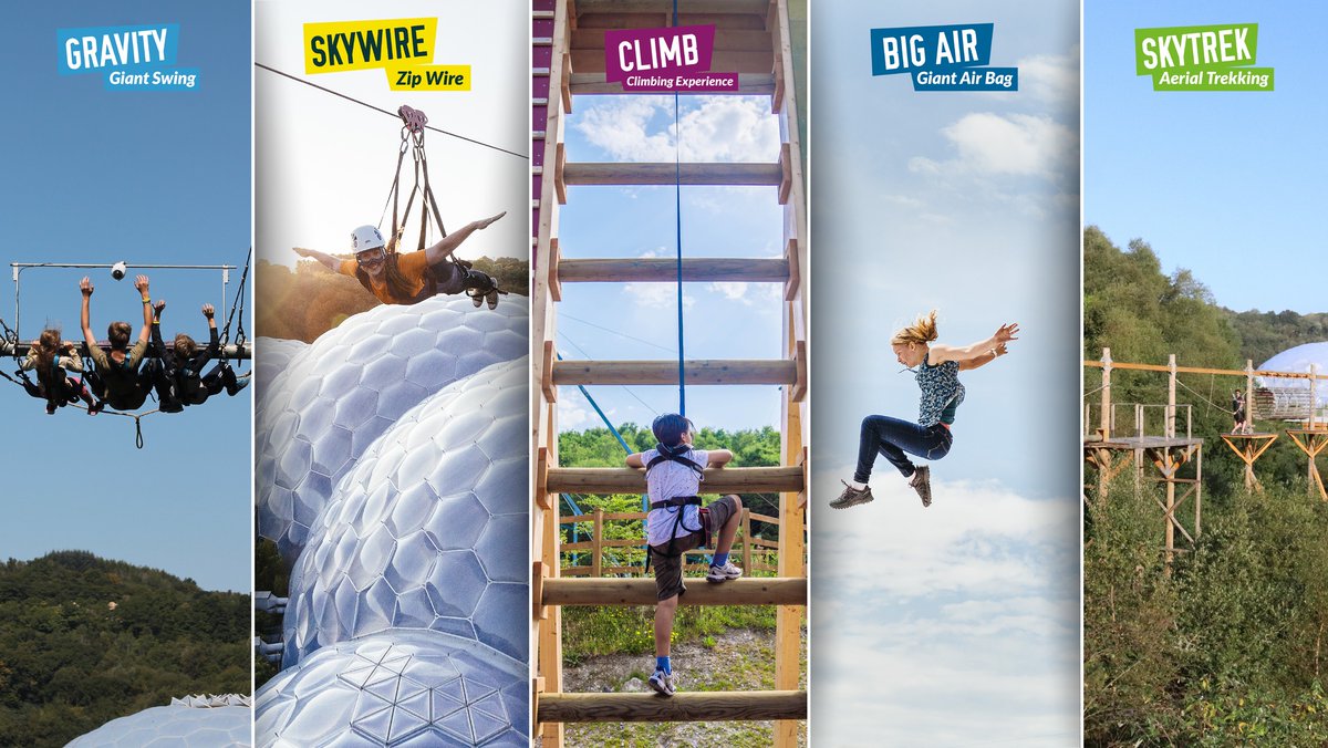 Hold onto your helmets and get set to go with the UK’s most exciting outdoor adventure company. Whether you are looking to rush through the sky or test your brain power and teamwork, <a href="/HanglooseEden/">Hangloose</a> sites provide everything you need.

For more info 👉 ow.ly/bHck50MLvHH