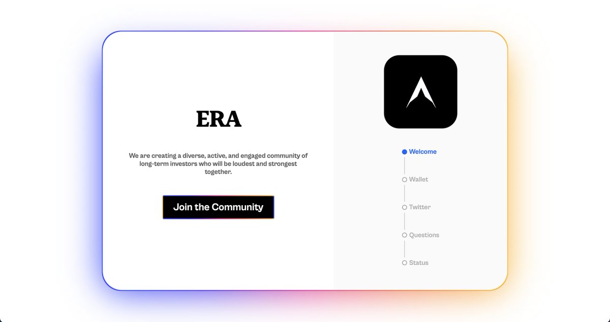 eralisted's tweet photo. We'll start announcing the winners of @OfficialEraNft applications on Feb 13, 2 pm UTC.

You can apply or check your application status at https://t.co/TgI4MlZDur https://t.co/YTwqbCWqxJ